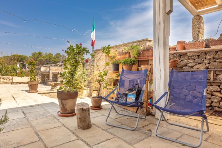 Masseria Dipinto di Blù