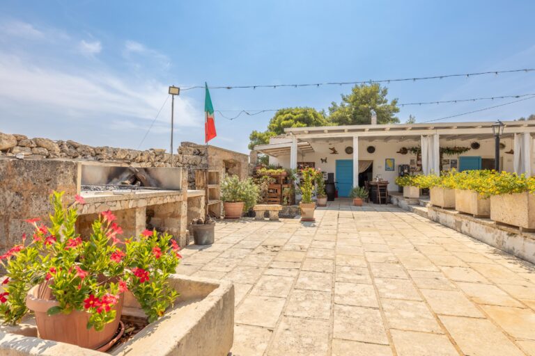 Masseria Dipinto di Blù