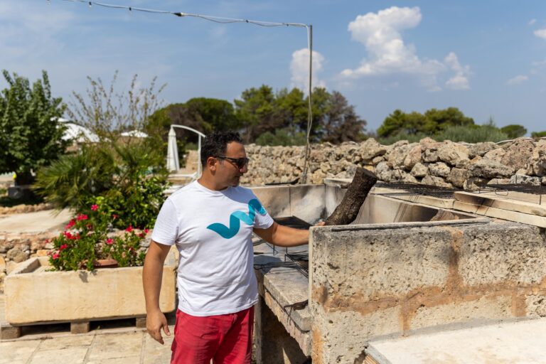 Masseria Dipinto di Blù