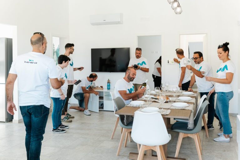BuenaOnda Staff during an home inspection.